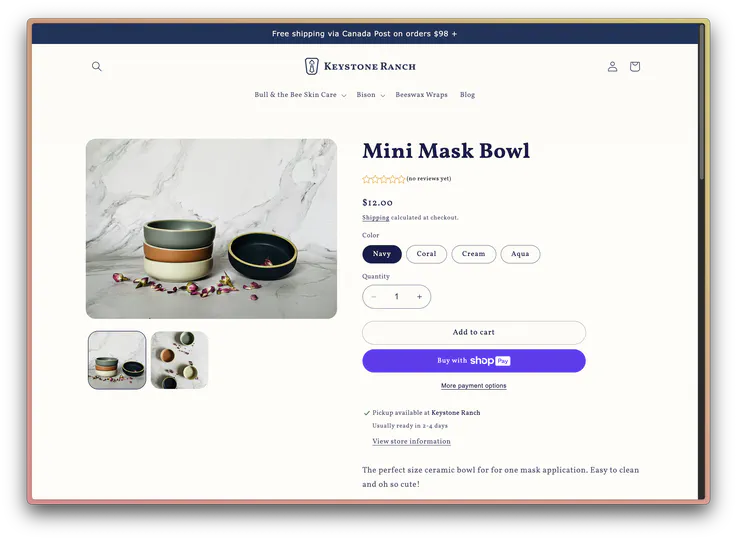 Farm-to-table e-commerce platform